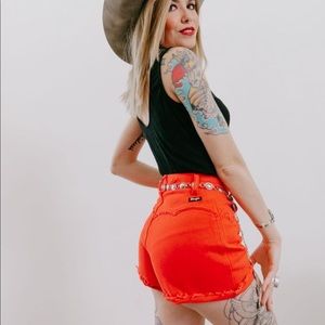 Vintage Bareback Wrangler shorts